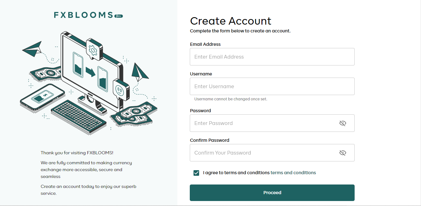 Create Account